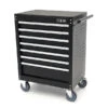 HBM Gereedschapswagen Met 7 Laden - 68 Cm - Zwart