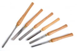 Werkplaats Expert 29 HBM 6 Delige Professionele HSS Houtdraaibeitelset